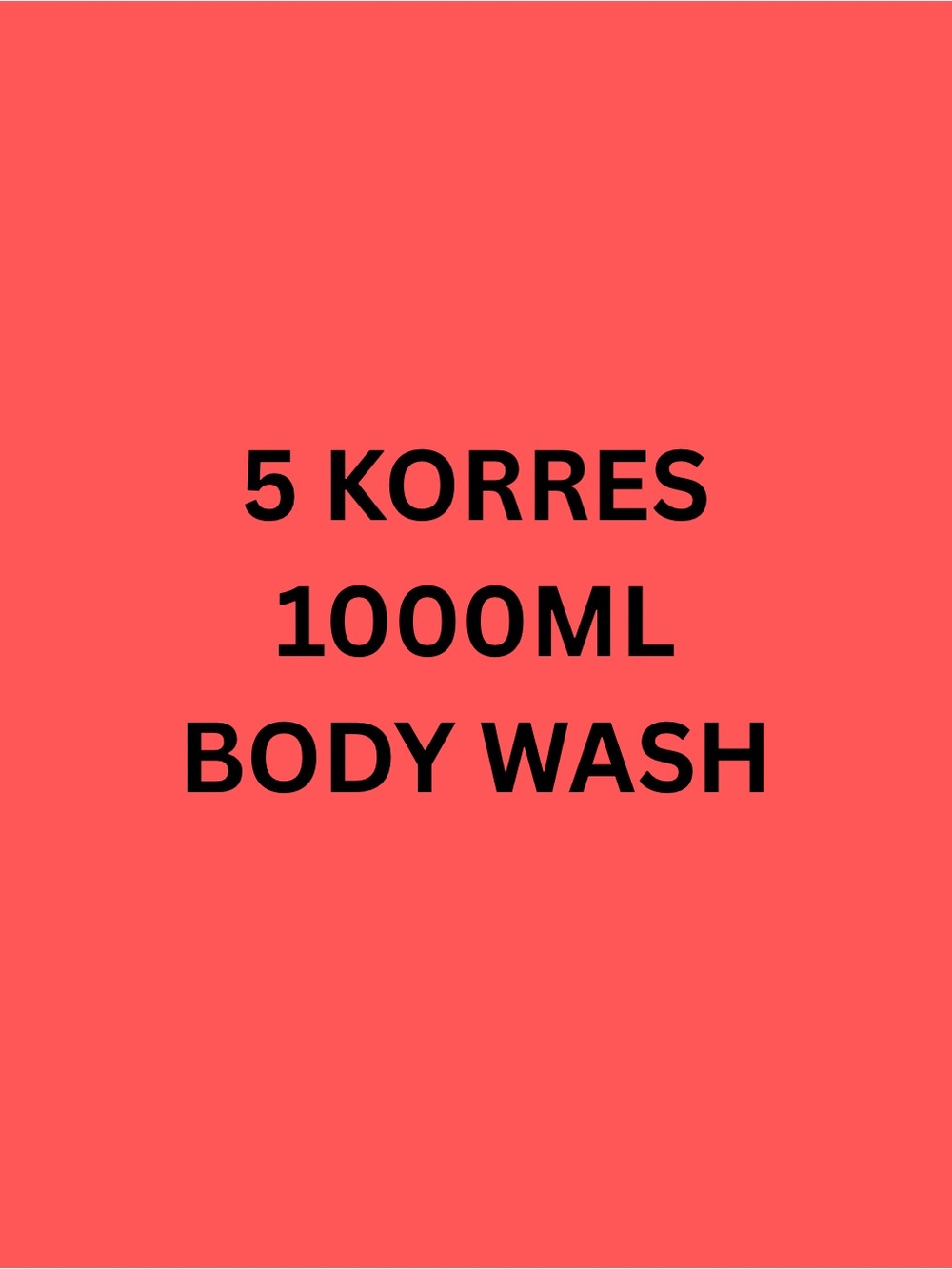 Korres Body wash bundle